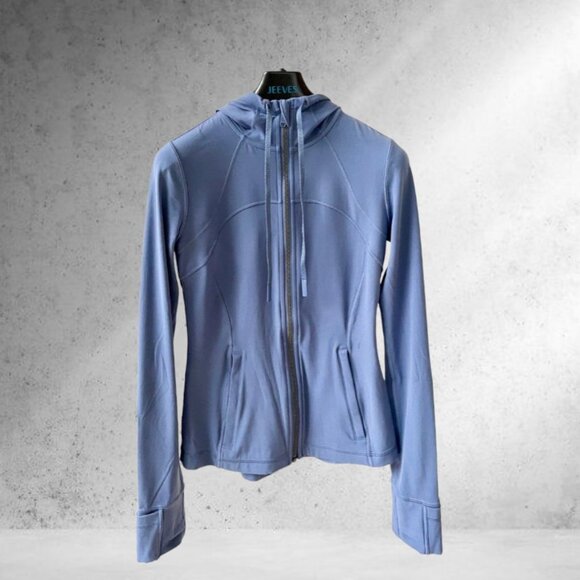 👀💦💧In Search of💧💦 Lululemon Nulu Hooded Define Jacket in Waterdrop Size 10 - Picture 2 of 6